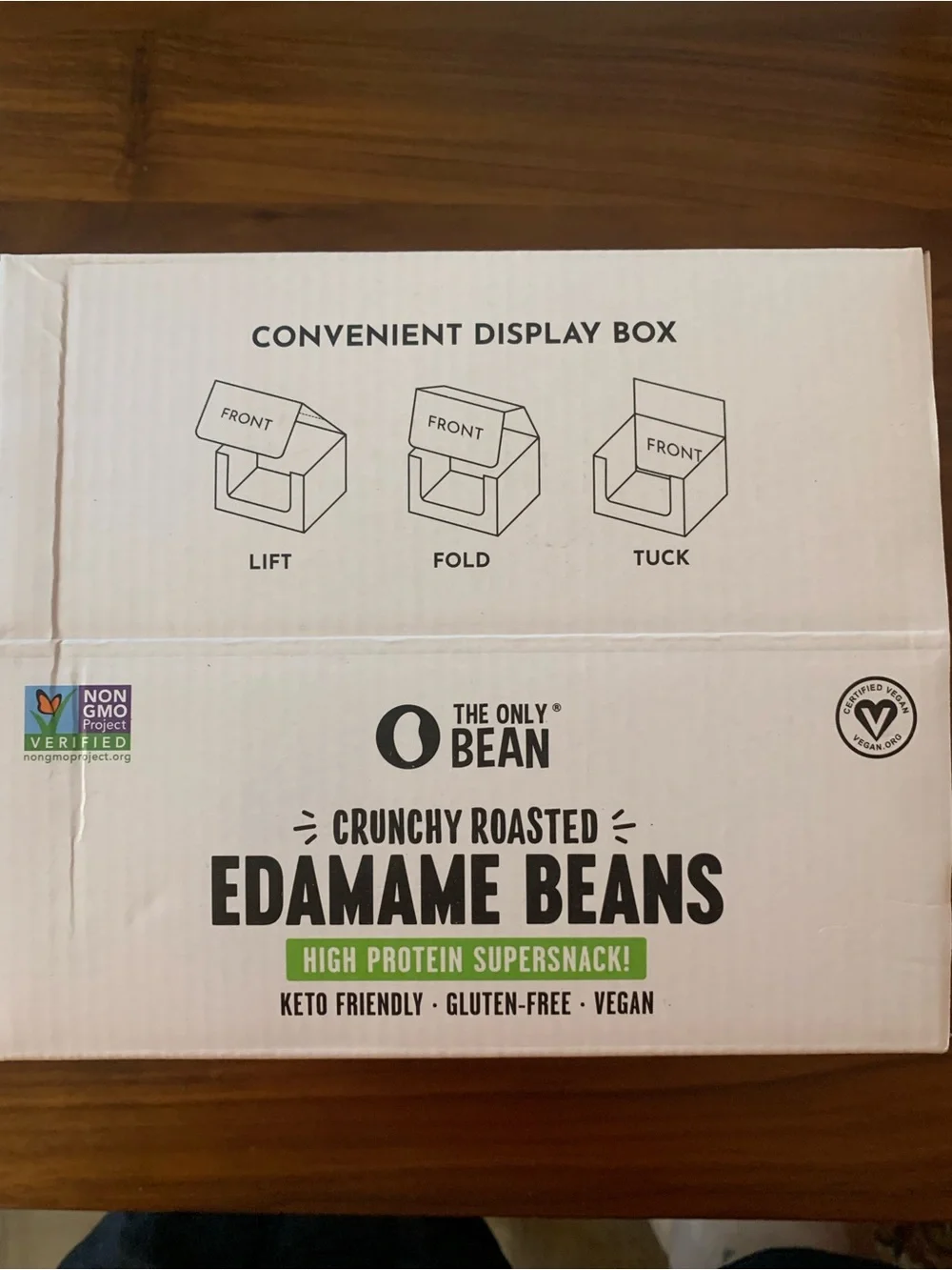 Crunchy Roasted Edamame Beans Variety Pack - Sea Salt, Sriracha & Buffalo